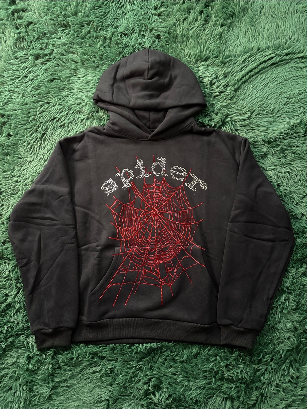 Rhinestone Spider hoodie